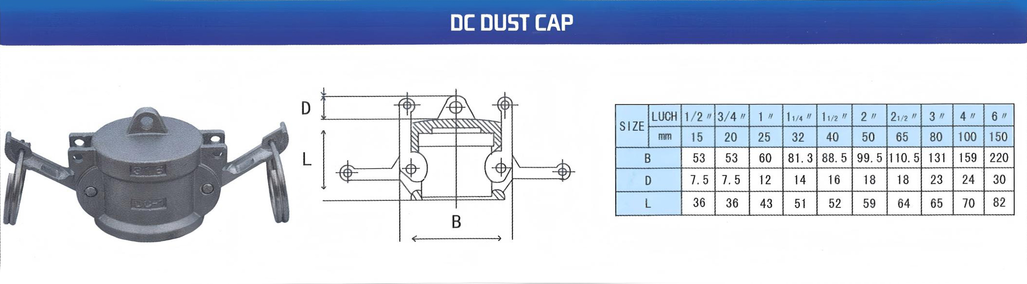 DC DUST CAP