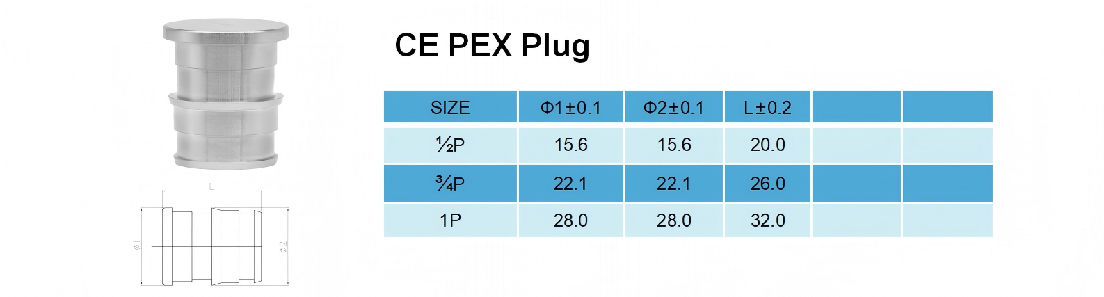 PEX Plug CE