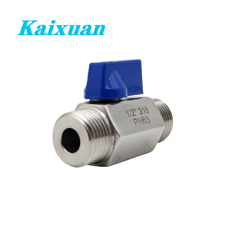 Online Exporter Ss 3 Way Ball Valve - Mini ball valve – Kaixuan detail pictures