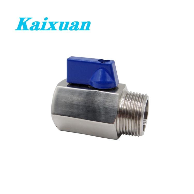 Online Exporter Ss 3 Way Ball Valve - Mini ball valve – Kaixuan detail pictures