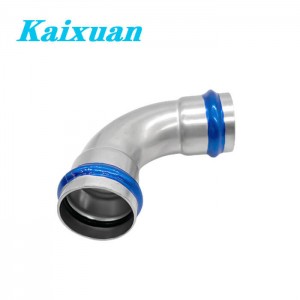 90° Elbow V-Contour Press Fittings
