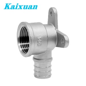 PEX 90° Crimp Elbow Drop Ear