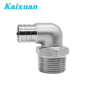 PEX 90° Crimp Elbow Male