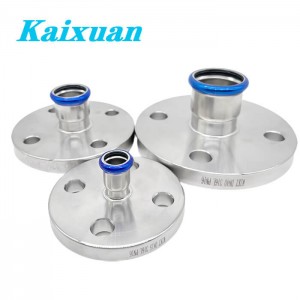 Flange M-Contour Press Fittings Stainless Steel