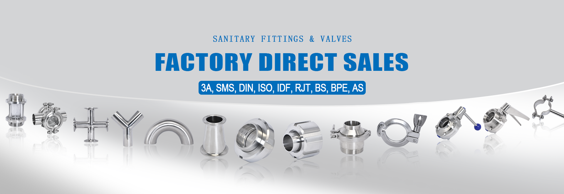 Sanitary pipe fittings 1