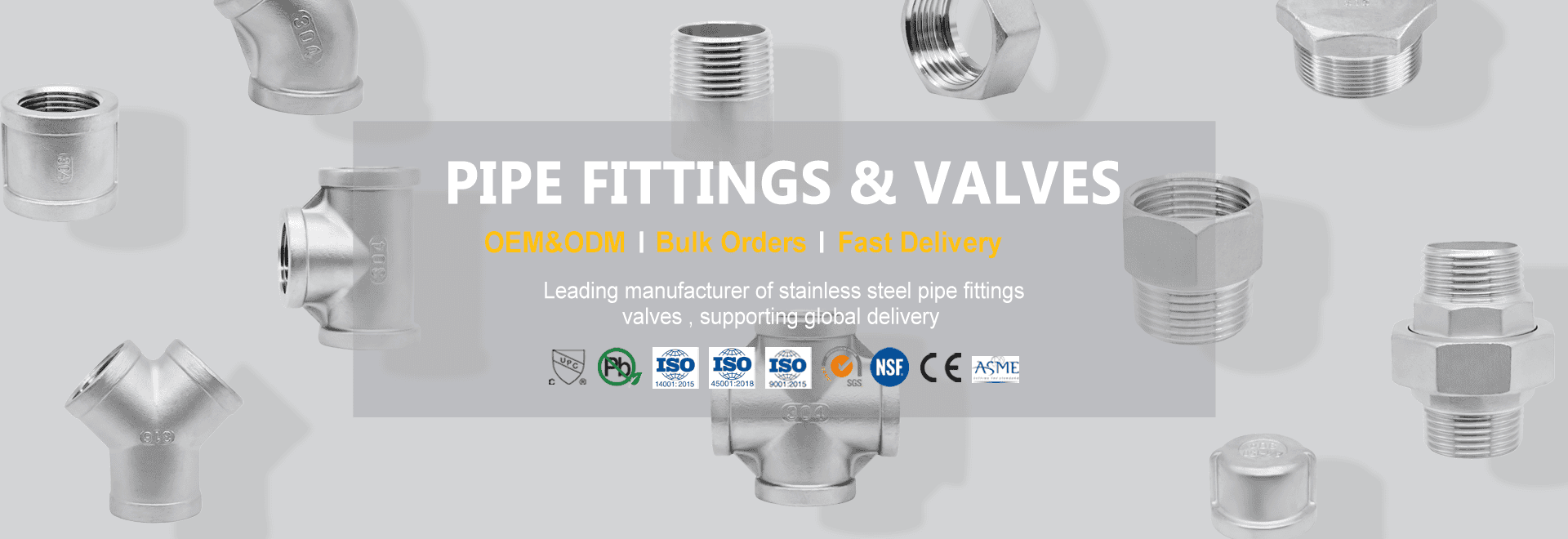 Stainless Steel Fittings Suppliers and Factory -KAIXUAN China Stainless Steel Fittings Manufacturers
