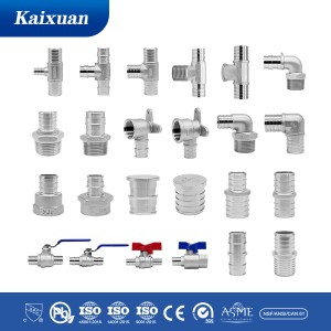 Stainless Steel PEX Fittings – Crimp & Clamp | KX Casting