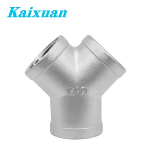 OEM/ODM China  Bsp NPT Stainless Steel Water Plumbing Pipe Fitting Tee