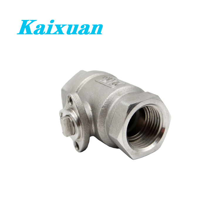 New Fashion Design for Stainless Steel Pipe Coupling - ISO5211 2PC Ball Valve Mounting Pad with handle – Kaixuan detail pictures