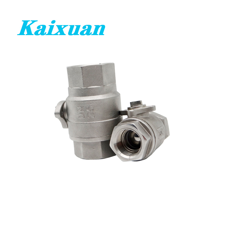 New Fashion Design for Stainless Steel Pipe Coupling - ISO5211 2PC Ball Valve Mounting Pad with handle – Kaixuan detail pictures
