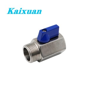 Mini Male x Female Ball Valve