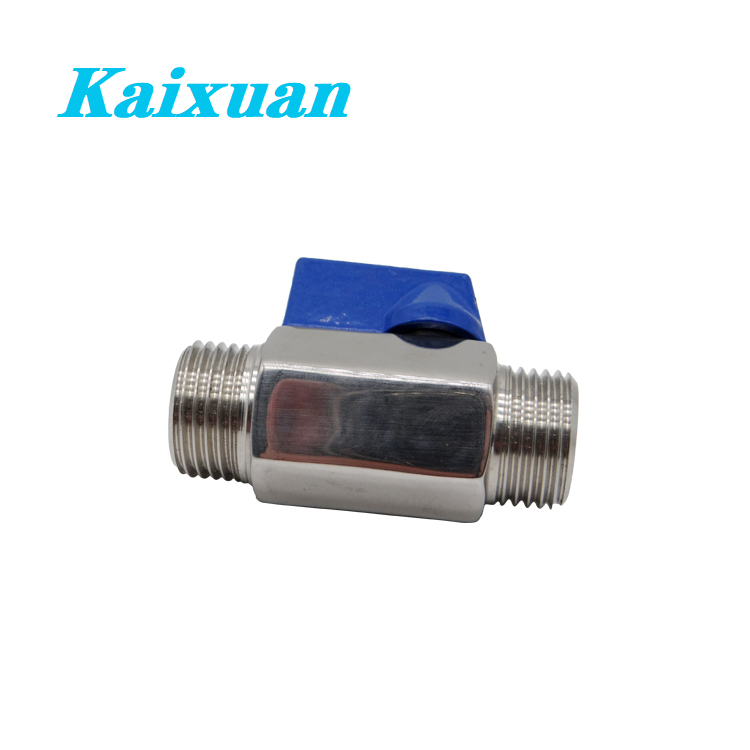 Online Exporter Ss 3 Way Ball Valve - Mini ball valve – Kaixuan detail pictures
