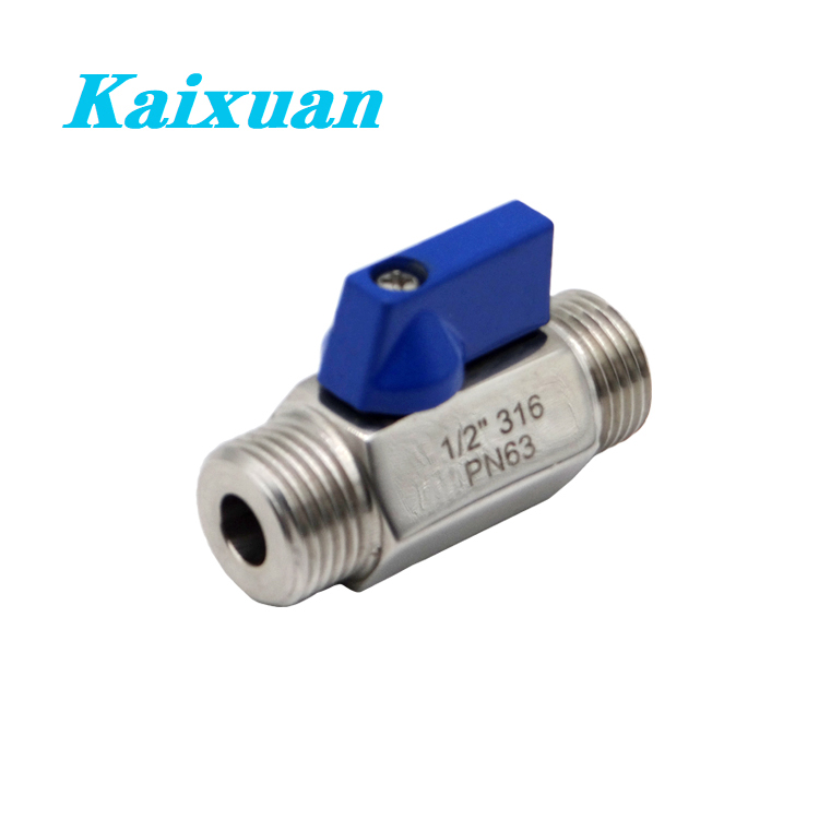 Mini Male Ball Valve