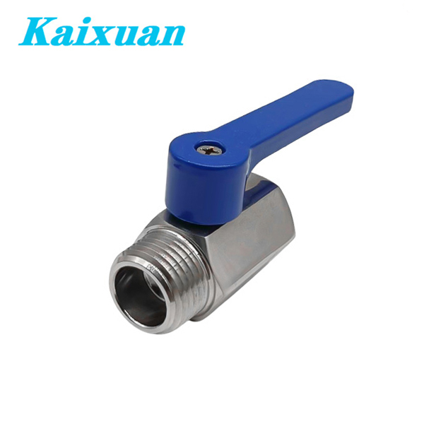 Mini Male x Female Ball Valve Long Handle