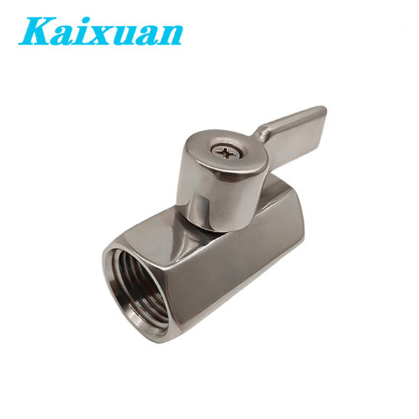 Mini Female Ball Valves Stainless Steel Handle