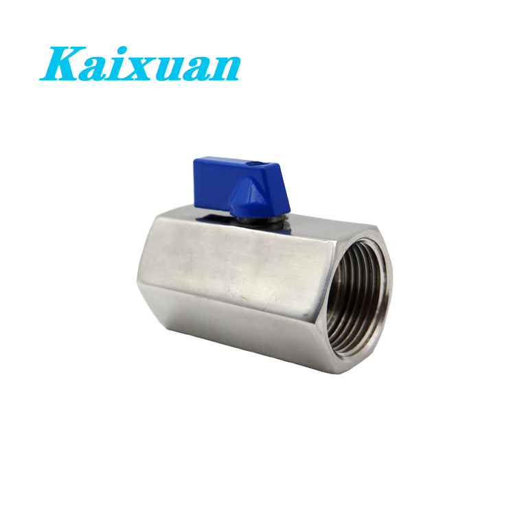 Online Exporter Ss 3 Way Ball Valve - Mini ball valve – Kaixuan detail pictures