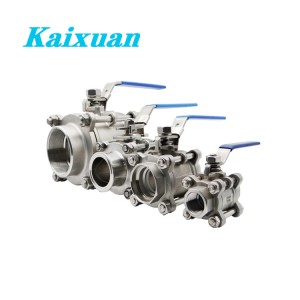 2020 New Style 2 Ball Valve Stainless Steel - 3PC Ball Valves – Kaixuan