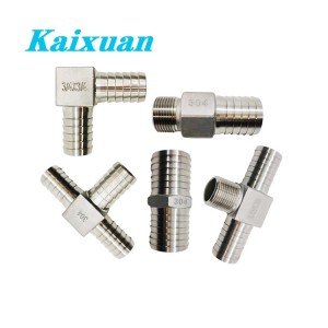 stainless steel hose barb fittings