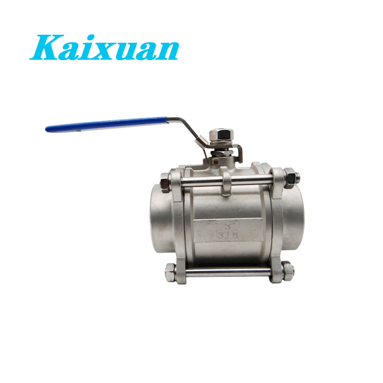 Best quality Pex Isolation Valve - 3PC Ball Valves – Kaixuan detail pictures