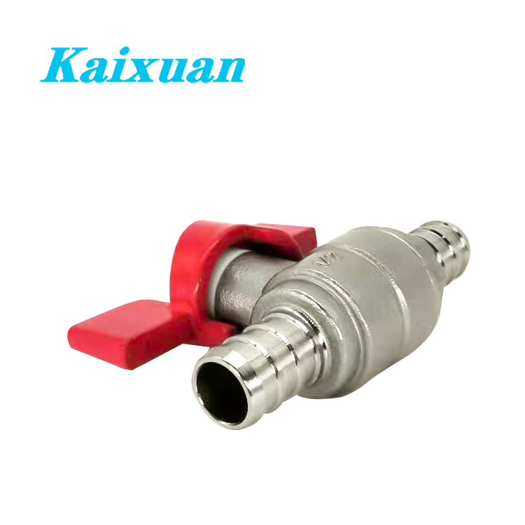 Wholesale 1 Inch Stainless Steel Coupling - Stainless Steel PEX Ball Valves – Kaixuan detail pictures