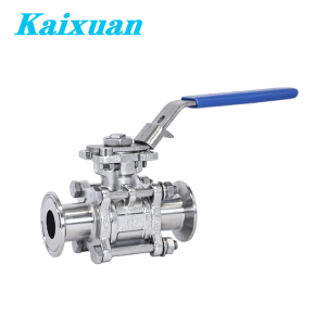 Three-Piece Clamped Ball Valve