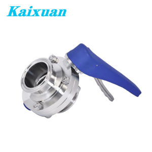 Clamp Butterfly Valve We Type Plastic Multi-Position Hanlde