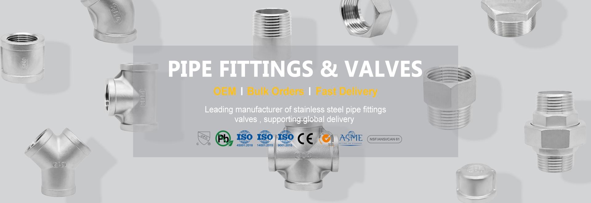 Stainless Steel Fittings Suppliers and Factory -KAIXUAN China Stainless Steel Fittings Manufacturers