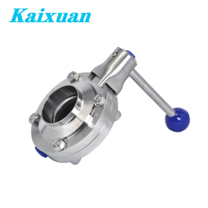 Weld Butterfly Valve Wb Type Square Pull Handle